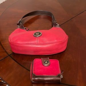 DOONEY  & BOURKE shoulder bag with matching wallet.